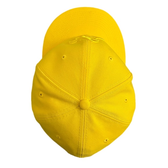 Oakland A’s New Era Solid Yellow/“Gold” MLB 59FIFTY Fitted Hat - Picture 6 of 9